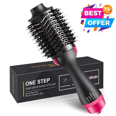 3-in-1 Hot Air Hair Dryer Brush