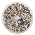1900pcs 0.5-2.5mm2 Insulated Copper Crimp Wire Connector Cord End Terminal Kit Set. 