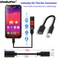 【All Of Me】10mm Tip Type Fast Charger Cable, USB-C OTG Converter for Blackview Oukitel UMiDiGi Doogee Ulefone Rugged Phones. 
