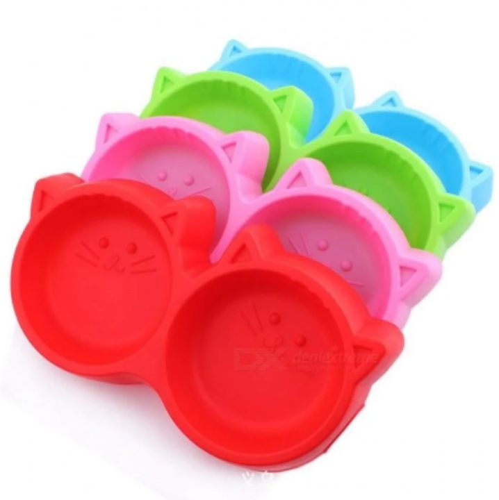 Cat%20Shaped%20-%20Double%20food%20bowl%20-%20Multi%20Colour%20-%20For%20Water%20and%20Food%20Good%20Quality%20-%20Washable%20-%20Plastic%20-%20Image%204