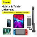 Baseus Tablet/ Mobile Holder, Adjustable Long Arm Lazy Phone Holder for Bed, Compatible with Mobile Phones & Tablets. 