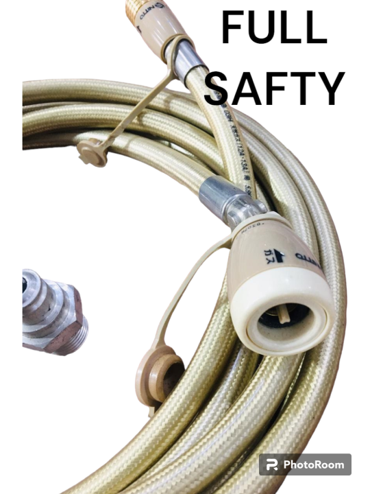 JAPANESE HEATERS GAS PIPES WITH NOZLE & NOT LEAKAGE FIT ALL RINNAI BRANDS  MADE IN JAPAN