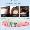 Gradient Hollow Out Hair Brush Quick Drying Lightweight Versatile Hollow Out Comb Ergonomic Massage Hair Detangler for Blow Dry Brush Fluffy hair Curly Hair Home Salon. 