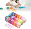 Pack of 12 Color Super Light Clay Air Dry Polymer Modelling Clay With 3 Tools,Kids Art Crafts Best Gift, clay for kids ,Bright and Fun Foam Clay Dough - 12 Color Pack,Creative Art DIY Crafts, Gift for Kids. 