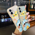 Chenyyka Case For Huawei P30 P30 Pro P30 Lite Case Cartoon Cute Monsters Pattern Luxury Plating Phone Case Square Edge Pattern Silicone Shockproof Cases Full Lens Cover Camera Protection Softcase. 