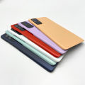 For SAMSUNG Galaxy S20 FE S20FE Battery Back Cover Rear Door Panel Housing Case Repair Parts With Camera Lens For S20FE G781B. 