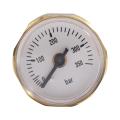 ED 28mm Dial Air Pressure Gauge Manometer 350Bar for Adapter. 