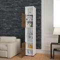 2-Door Kitchen Bakers Rack Storage Rack Bathroom Organizer Kitchen Bakers Utility Storage Rack Cabinet 64 inch 'H'. 