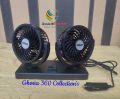 Portable Car High Speed Fan Dual Head 360 Degree Rotation Air Cooling Fan. 