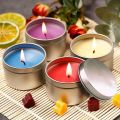 Scented Candle in Silver Tin with Multiple Fragrance Including Box. 