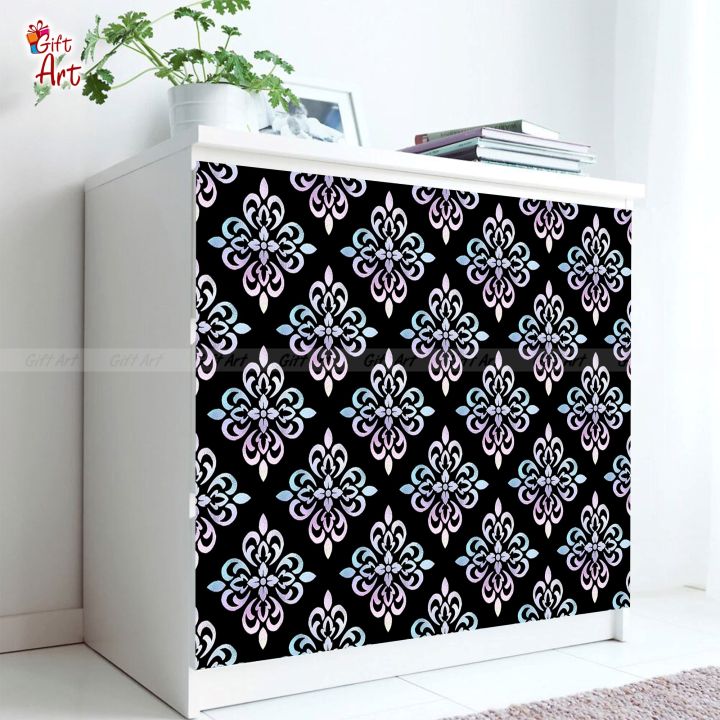 Flower%20Silver%20Foil%20Wall%20Stickers%20-%20Waterproof%20&%20Removable%20Decor%2012x12cm%20-%20Gift%20Art%20-%20Image%203