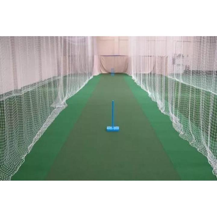 10 x 100 Roof Cricket Practice Net for Men, Boys and Kids Personal Use for Rooftop (Pack of 1) | Non-Permanent Cotton Cricket Practice Net for Outdoor Backyard Ground Sports Warm-Up/Throw-Down Sports Nets Cricket Accessories