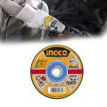 Ingco 5" Grinder Disc INOX A30 RBF For Abrasive Metal Cutting Disc. 