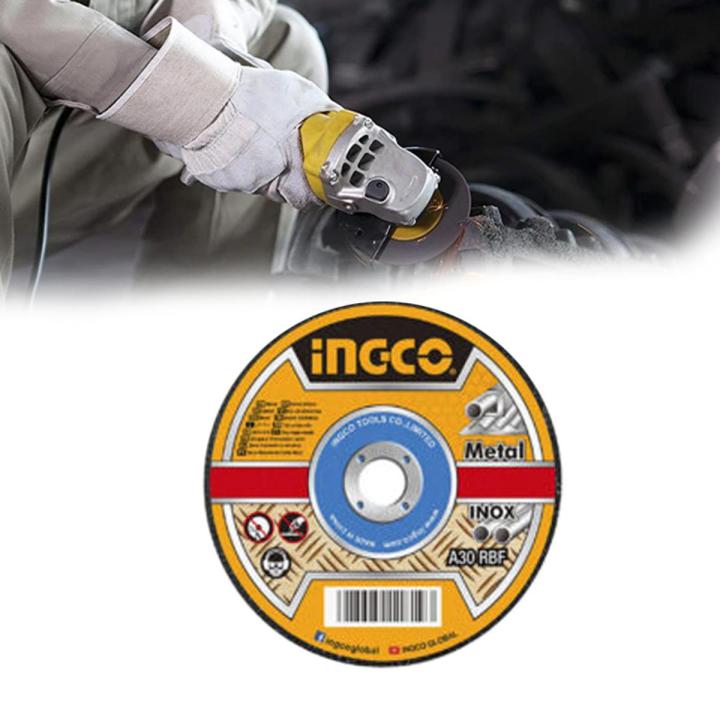 Ingco 5" Grinder Disc INOX A30 RBF For Abrasive Metal Cutting Disc
