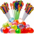 Multi-Colored (111 Bunches) Rapid-Filling Self-Sealing Instant Water Balloons for Outdoor Family, Children Summer Fun Colors May Vary. 