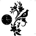 Wooden Wall Clock Stylish Design Home Decoration Wall Hanging Clock. Pigeon 3D WOODEN WALL CLOCK 30 INCHES WATCH DIY DESIGN DECORATION . 3D Wall Clock For Bedroom, 3D Wooden Wall Clock Stylish Design - 3D DIY Wall Clock. 
