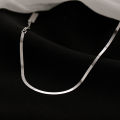 Charm Silver Stainless Steel Snake Chain Anklet For Women Jewelry Foot Chain QUANYIN. 