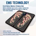 EMS Foot Massager Microcurrent Pulse Pain Relief Massager Mat Portable Folding Feet Massage Pad Machine Promotes Blood Circulation, Relaxation, Stress Relief, Muscle Pain Relief at Home or Office ( 8 Modes , 19 Intensity Levels ). 