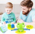 Libra Frog Intelligent Game balancing and mathematical Balance Scale game for Kids Learning Parents Teaching Aid Birthday Gift. 