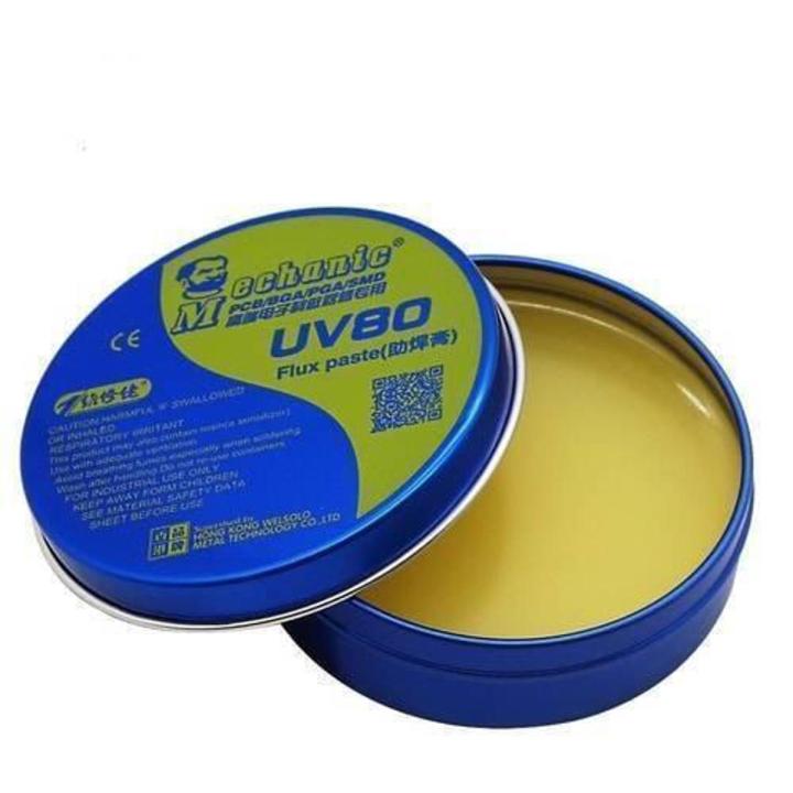Mechanic UV80 No Clean BGA Tin Solder Flux Paste MCN-UV80