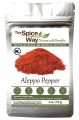 The Spice Way - Premium Aleppo Pepper |113g.| Crushed Aleppo Pepper Flakes (Halaby Pepper/Pul Biber/Marash Pepper/Aleppo Chili Flakes) Popular in Turkish and Middle Eastern/Mediterranean cooking. 