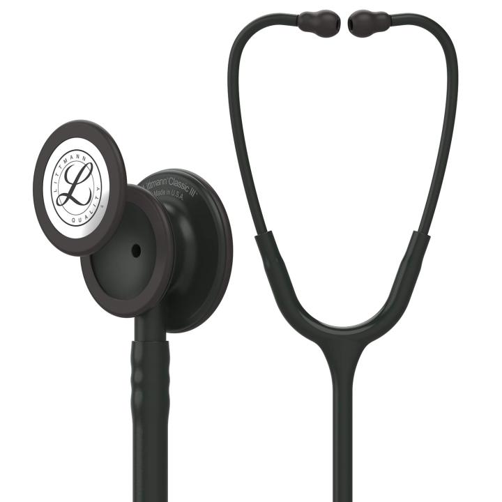 Lifecare Enterprises Classic-III Stethoscope - Littmann Stethoscope  Black Edition Chest piece - Classic-III Black Edition