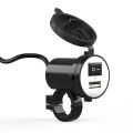 Motorcycle HJG Mobile Charger USB 2.1A 12V Water Resistant Bike Charger Handle Mount. 