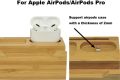 BoxThink Charging Station for Watch Ai Charger Stand Charging Dock Cable Management Wood Charging Station with 3 USB Ports Compatible with/ ip Watch Series3/2/1/iP. 