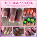 BORN PRETTY Glitter Thermal Gel Nail Polish 3 Colors Temperature Color Changing Autumn Winter Nails Semi-permanent Soak Off Nai. 