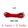 Shoelace, Elastic No Tie Shoelaces Adjustable Shoe String Shoe Lace for Kids and Adults Sneakers Lazy Shoelace with Metal Lock. 