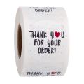 Thank You Stickers Handmade Sticker Circle Stationery Thank You for Your Order Seal Labels Thank You Sticker. 