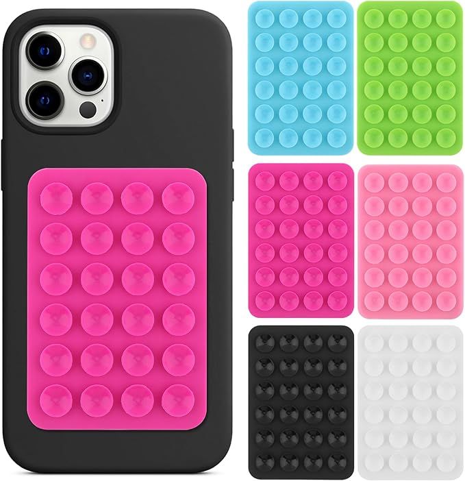 Silicone Suction Pad Phone Holder Self-Adhesive Rubber Mat 8x5.5cm