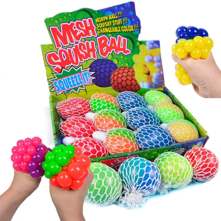 Colorful%20Squishy%20Mesh%20Balls%20Stress%20Ball%20Toys%20Color%20Changing,%20Squeeze%20Stress%20Balls%20for%20Teens%20Kids,%20Stress%20Relief%20Balls%20for%20Easter%20Stocking,%20Stress%20Relieve%20Balls%20Color%20Change%20(Green/Yellow/Blue/Purple)%20-%20Image%203