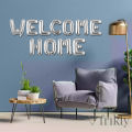 Welcome Home Foil Balloons Alphabets Set for Welcome Parties Decorations.. 