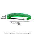 Sparkly Glitter Elastic Headbands Non-Slip Thin Stretch Running Yoga Sport Headband Girls Stretchy Shiny Headbands Gifts YINGRAN. 