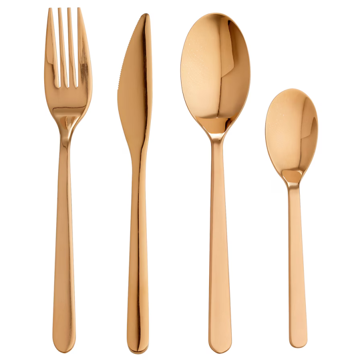 24-Piece Cutlery Set IKEA Rose-Gold