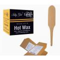 Lubna's Wonder Wax With Spatula & 50 pcs Strips - Lubnas Hair Removal Wax With Waxing Paper & Applicator Stick. 