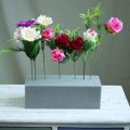 [High Quality] New high-density flower mud block dried flower mud rose flower mud flower arrangement basket bouquet flower shop flowers absorbent sponge flower shop decoration. 
