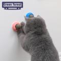 Green forest Cat Licking Toy Clear Stomach Cat Mint Ball Licking Cleaning Toys. 