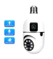 WiFi Camera Single Dual And 3 With 2MP 1080P 360° Rotation View Outdoor Wireless Security Camera - Smart CCTV Wifi Camera Home Security Outdoor Camera - Two Way Audio Night Vision Camera & Auto Tracking Camera Motion. 