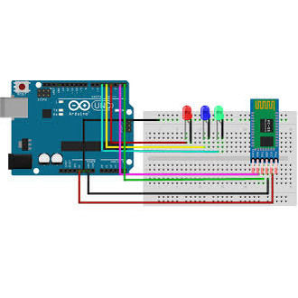 HC-05 Bluetooth Module Interfacing with Arduino UNO DIP