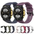 (Just a strap)For Amazfit T-Rex 2 Silicone Leisure Watch Band. 
