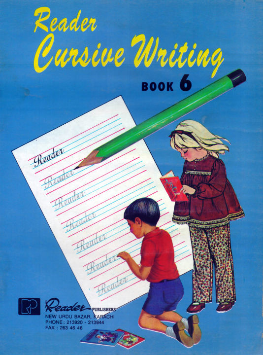 reader cursive english writing 6