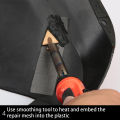 Quick Easy Plastic Welding Tool Kit for Repairing with Hot Stapler Soldering Iron Tip Ideal for Southeast Asian Buyers. 