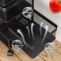 Dream Enterprises 4 & 5 Layer Round Rotating Fruits & Vegetables Storage Shelves Basket Rolling Rack with Breakable Wheels for Kitchen Bathroom Office. 