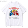 Technoblade Never Dies T-Shirt Dream Smp Hot Game Print Tshirt Women/Men Oversized Tee Shirt Kawaii Cartoon Graphic Streetwear. 