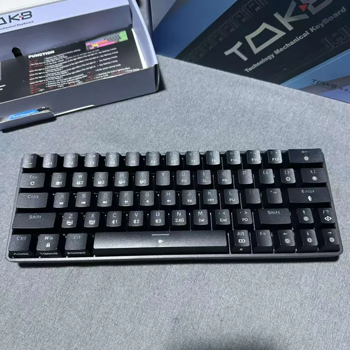 TMKB%20T63%20Gaming%20Keyboard%20Wireless%20Triple%20Mode%20BT5.0/2.4G/USB-C%20Mechanical%20Keyboard%20Wireless%2063%20Keys%20Wireless%20Bluetooth%20Keyboard%20Rechargeable%20RGB%20Backlit%2060%20Just%20Click%20to%20buy%20-%20Image%202