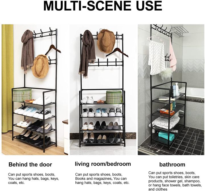 Multifunctional%204%20Layers%20Shoe%20&%20Coat%20Rack,%20Metal%20Storage%20Rack%20-%20Image%205