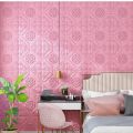 70X70cm 3D Foam Stereo Wall Sticker Self-Adhesive DIY Waterproof Foam Wallpaper Kitchen Roof Ceiling Background Wall Decoration. 