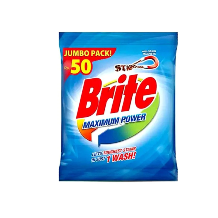 Alfatah Mall - BRITE MAXIMUM POWER JUMBO PACK 115 GM